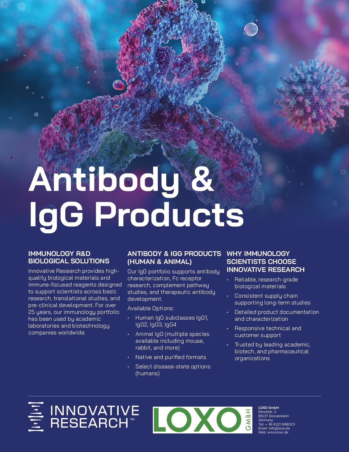 Innovative Research Immunology 2026